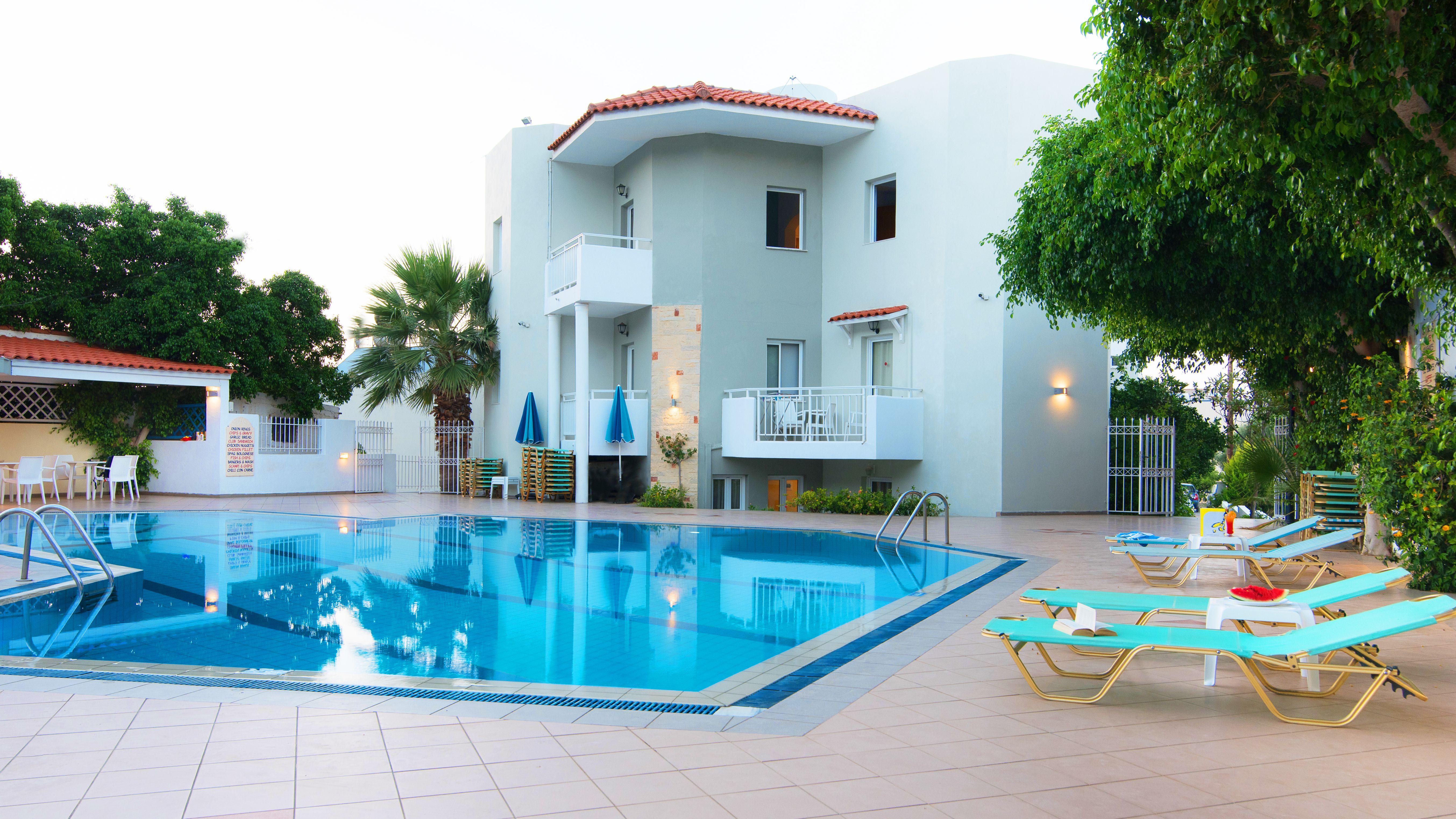 Melissa Apartments, Studios & Suites Малиа Экстерьер фото